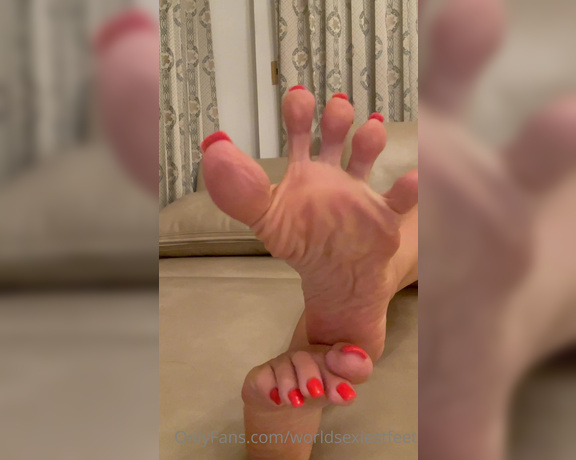 World sexiest feet aka Worldsexiestfeet OnlyFans - Full clip for my lovely fans