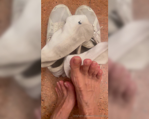 World sexiest feet aka Worldsexiestfeet OnlyFans - Just finished running and working out