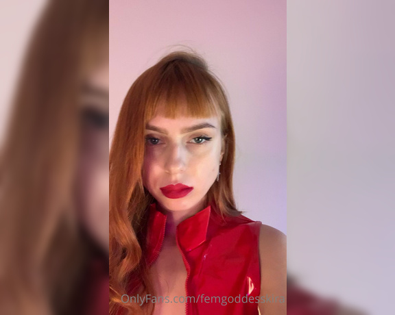 Goddess Kira aka Femgoddesskira OnlyFans - Catch my spit