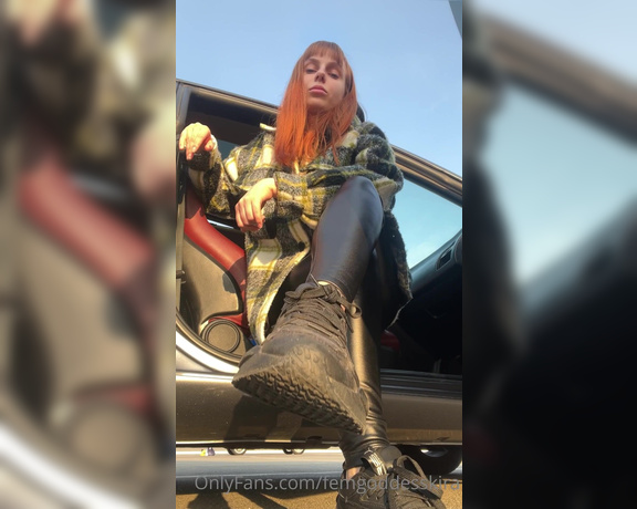 Goddess Kira aka Femgoddesskira OnlyFans - Your tongue is a shoe rag!