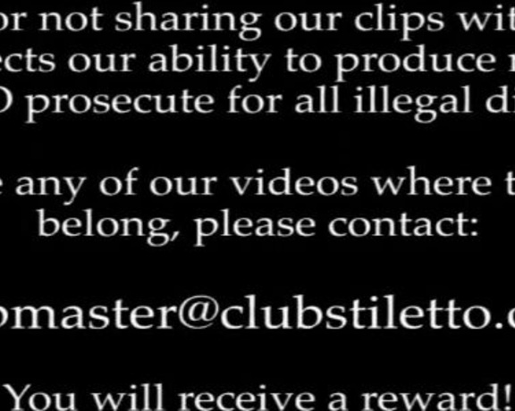 Clubstiletto - Mistress Roxy Glory Of Submission Pt1