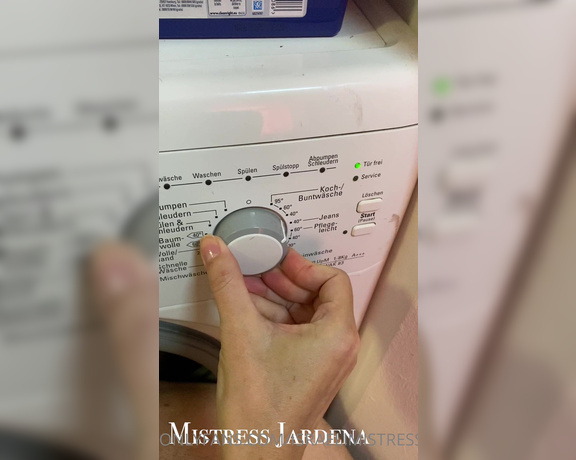 J.Sinner aka Israelimistress OnlyFans - Washing machine bitch