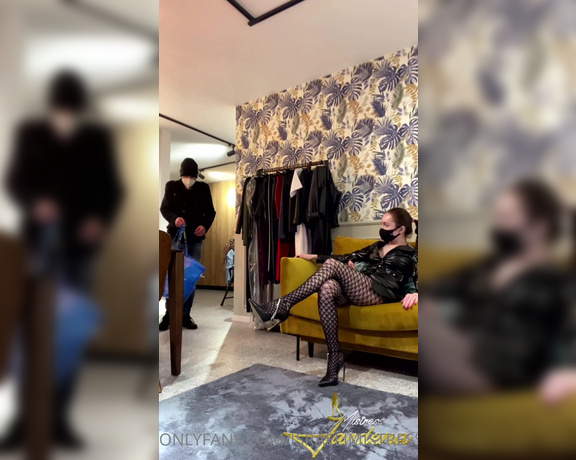 J.Sinner aka Israelimistress OnlyFans - My servant was sent to the shop but he was so stupid and excited that he forgot to buy the most impo