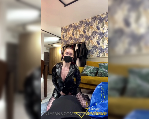 J.Sinner aka Israelimistress OnlyFans - My servant was sent to the shop but he was so stupid and excited that he forgot to buy the most impo