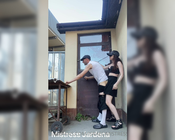 J.Sinner aka Israelimistress OnlyFans - Farmer’s Strapon date