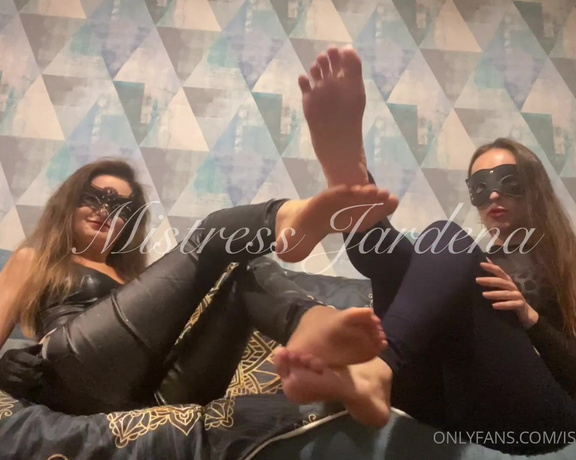 J.Sinner aka Israelimistress OnlyFans - Lesdom foot worship Come closer, open your mouth and worship our feet We are so perfect and your p