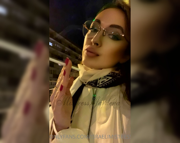 J.Sinner aka Israelimistress OnlyFans - Smoking Goddess Would you like to be my ashtray