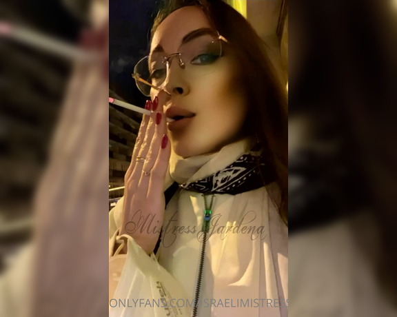 J.Sinner aka Israelimistress OnlyFans - Smoking Goddess Would you like to be my ashtray