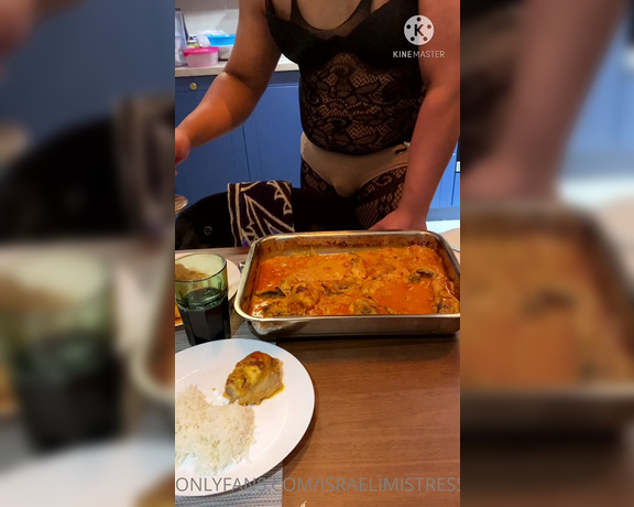 J.Sinner aka Israelimistress OnlyFans - I really love different tradition and new experiences My bitch was cooking for me after all day o 1