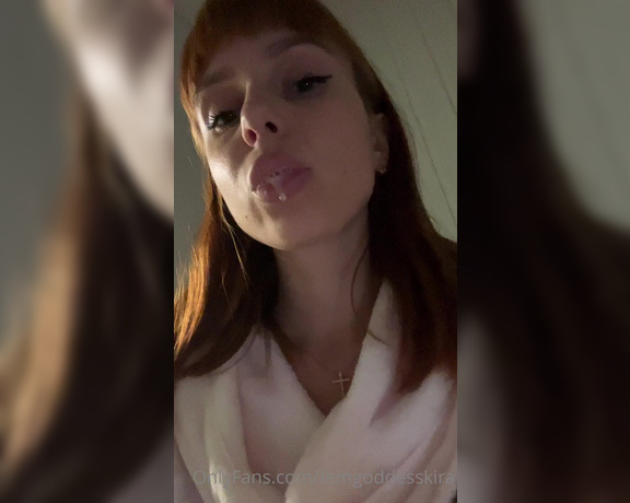 Goddess Kira aka Femgoddesskira OnlyFans - Mistress can be cute, but still bitchy