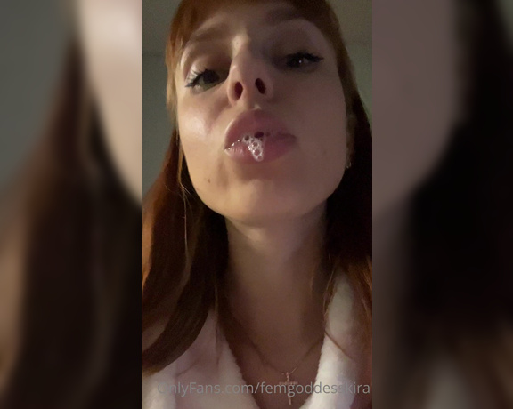 Goddess Kira aka Femgoddesskira OnlyFans - Mistress can be cute, but still bitchy