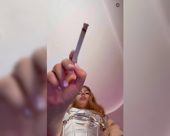 Goddess Kira aka Femgoddesskira OnlyFans - You are my ashtray!