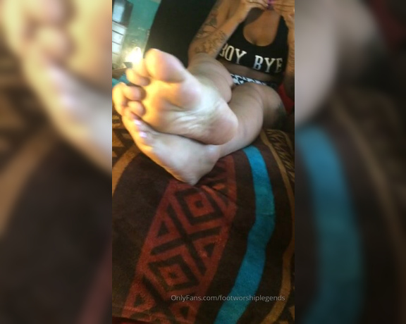 The Foot Worship Legend aka Enjoyyourfetish OnlyFans - Throwback Foot Play Doubles Clip From @queenhoneytoes And Her Friend I Shot This Awhile Back When