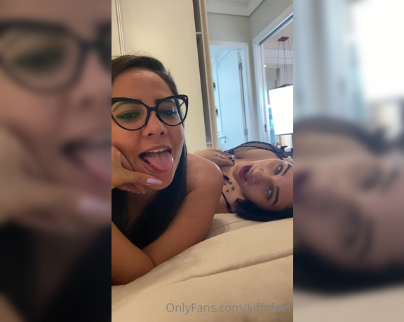 Kiffa Feet aka Kiffafeet OnlyFans - Today I made a lesbian footworship with @lananoccioli So hot and sexy Available soon 2