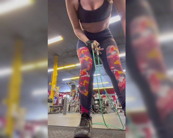 Vanity Mars VIP aka Vanitymarsvip OnlyFans - At the gym working up a sweat and you love