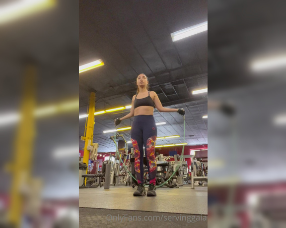 Vanity Mars VIP aka Vanitymarsvip OnlyFans - At the gym working up a sweat and you love