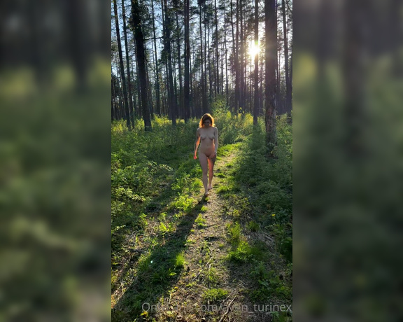 Goddess Aven aka Aventurinex OnlyFans - Come on a sunset walk with me 2
