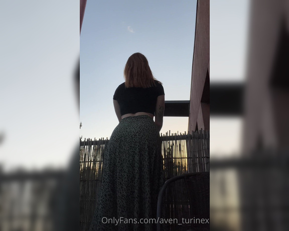 Goddess Aven aka Aventurinex OnlyFans - Cum watch sunset with