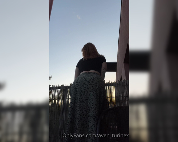 Goddess Aven aka Aventurinex OnlyFans - Cum watch sunset with