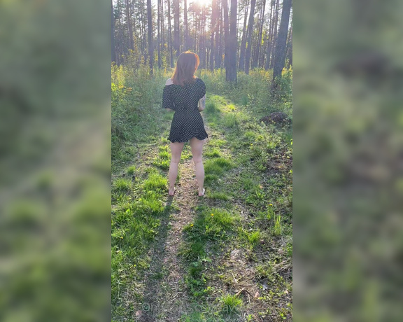 Goddess Aven aka Aventurinex OnlyFans - Come on a sunset walk with me 1