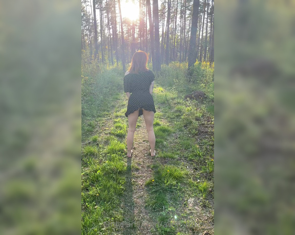 Goddess Aven aka Aventurinex OnlyFans - Come on a sunset walk with me 1