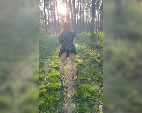 Goddess Aven aka Aventurinex OnlyFans - Come on a sunset walk with me 1