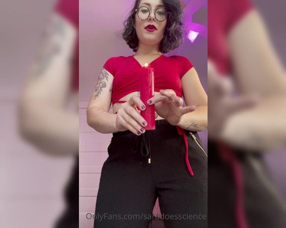 Goddess Sara aka Saradoesscience OnlyFans - I heard you’ve been cumming without my permission Well I hope you like punishments C B T BALL BUS