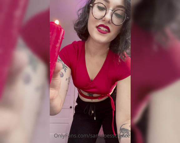 Goddess Sara aka Saradoesscience OnlyFans - I heard you’ve been cumming without my permission Well I hope you like punishments C B T BALL BUS