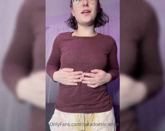 Goddess Sara aka Saradoesscience OnlyFans - I’m going to keep you locked up and unable to cum for so long, you’ll start to go crazy…