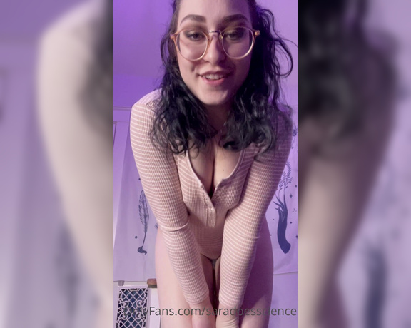 Goddess Sara aka Saradoesscience OnlyFans - Stroke that pathetic dick while you worship my body SPH JOI