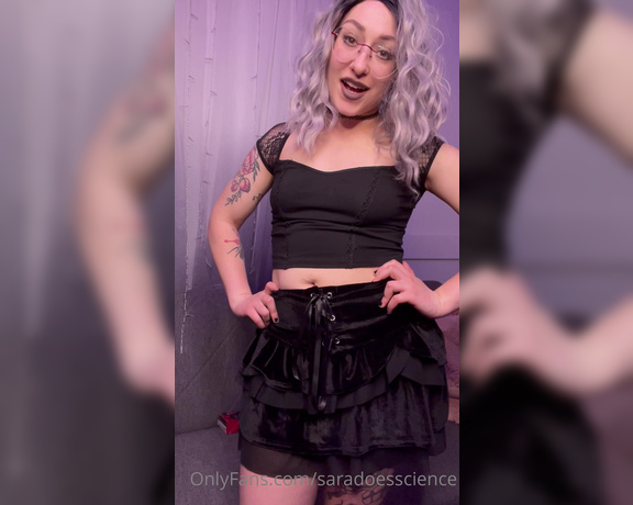 Goddess Sara aka Saradoesscience OnlyFans - So you want me to dress you up completely This time I’m going to go farther than just some lingerie