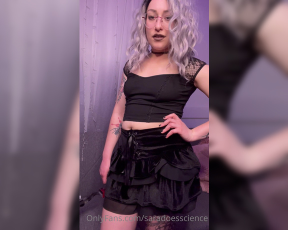 Goddess Sara aka Saradoesscience OnlyFans - So you want me to dress you up completely This time I’m going to go farther than just some lingerie