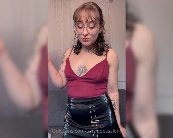 Goddess Sara aka Saradoesscience OnlyFans - Come on, just show me your dick It can’t really be that small, can it Oh…well maybe it can! Wow
