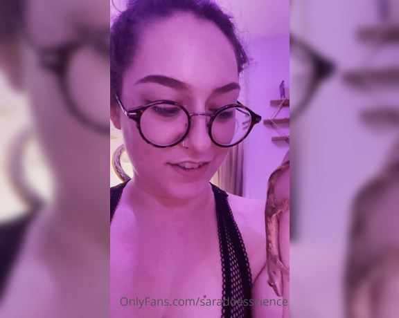 Goddess Sara aka Saradoesscience OnlyFans - Because I know you were curious about this scaley boy