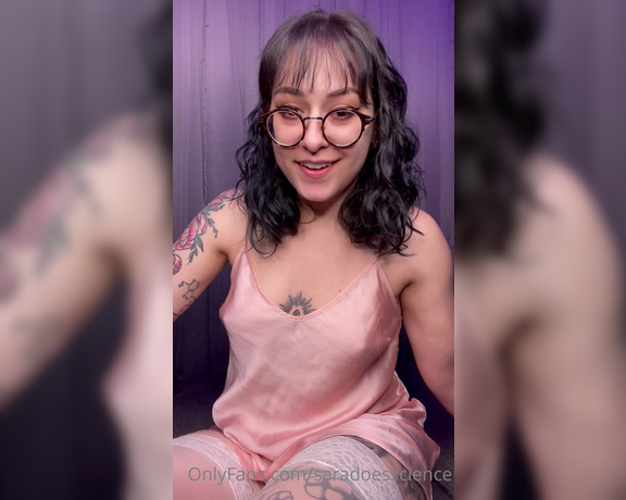 Goddess Sara aka Saradoesscience OnlyFans - Oh, you’re a virgin That’s okay, I don’t mind corrupting you