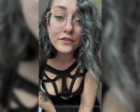 Goddess Sara aka Saradoesscience OnlyFans - Youre all locked up now but that doesn’t mean you can’t have any fun! If you cum while I’m fucking