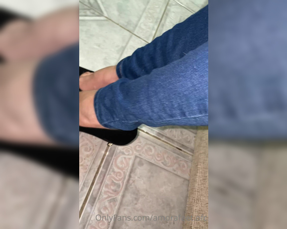 Pezinhos da Amora aka Amorafeetofc OnlyFans - High heels footjob, you gays ask me so much so here is I hope you like it 2