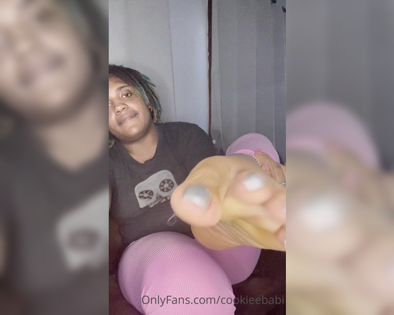 CookieeBaby aka Cookieebabi OnlyFans - I Enjoyed Smelling My Feet Right Outta My Socks And Shoes