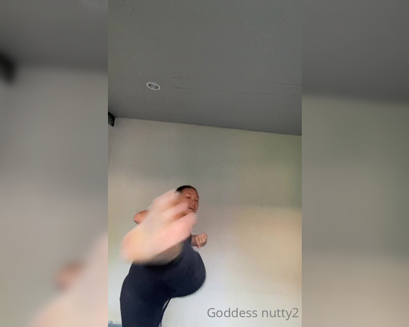 Goddess aka Goddessnutty2 OnlyFans - Let me kick you in the face