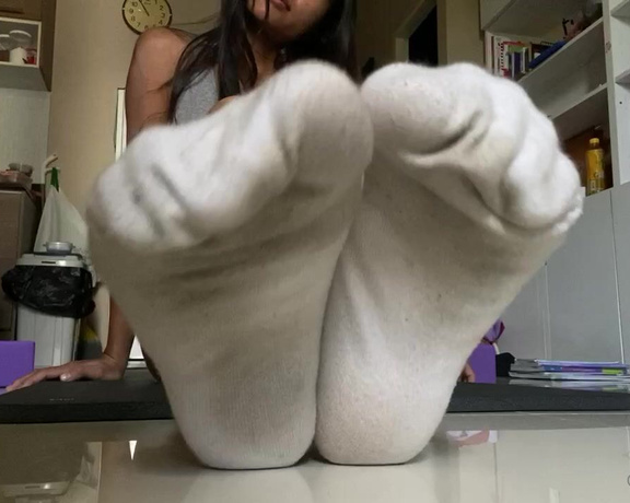 Goddess aka Goddessnutty2 OnlyFans - Cum on my dirty socks 1