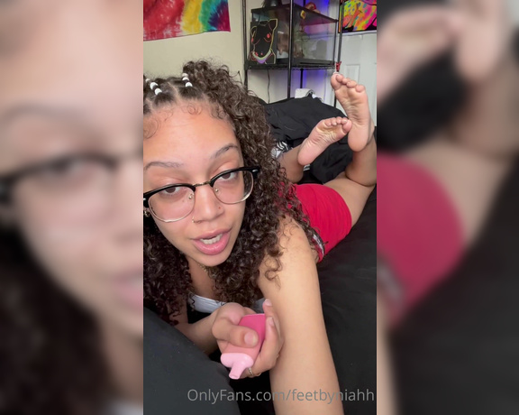 Goddess niah aka Niahnastyyfeet OnlyFans - Hi babes , time to cum again 1