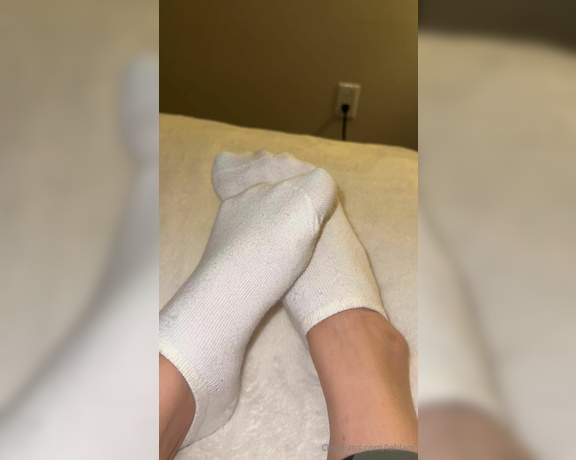 Kala Lehlani aka Lehlani OnlyFans - Cute white socks I wore to yoga class 1