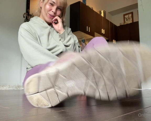 Kala Lehlani aka Lehlani OnlyFans - Post gym feet