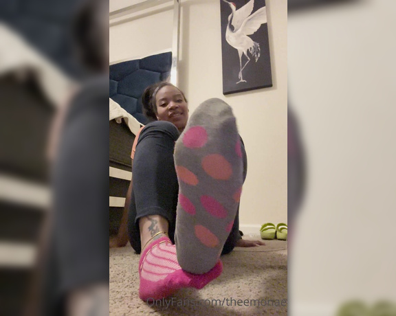 Monae aka Theemonae OnlyFans - Ankle sock joi anyone