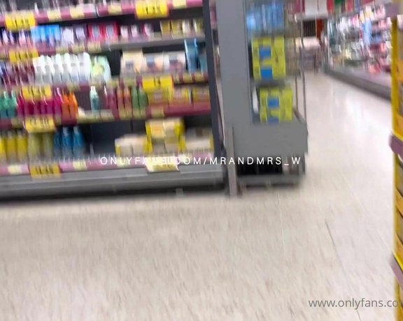 MrandMrs_W aka Mrandmrs_w OnlyFans - POV you’re in the supermarket and these pretty feet are walking towards you The aisle is free and 1