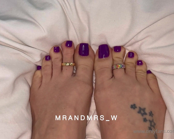 MrandMrs_W aka Mrandmrs_w OnlyFans - Pretty purple