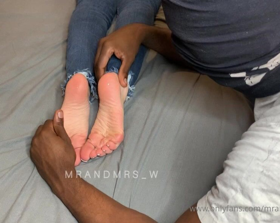 MrandMrs_W aka Mrandmrs_w OnlyFans - A lot more foot worship content coming soon!