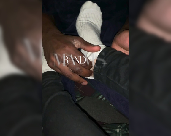 MrandMrs_W aka Mrandmrs_w OnlyFans - Peeling off my socks after a long day, who wants to see this white pedi all over Mr W’s BBC