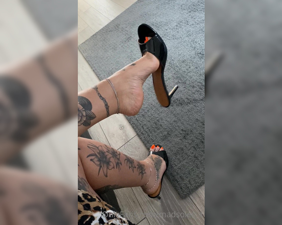 MsMaddy aka Madsoles_1 OnlyFans - When I was patiently waiting for my new foot slave to arrive… He arrived slightly early so he go 1