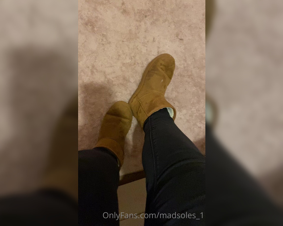 MsMaddy aka Madsoles_1 OnlyFans - Warning… smelly feet incoming!! Fresh from work feet…
